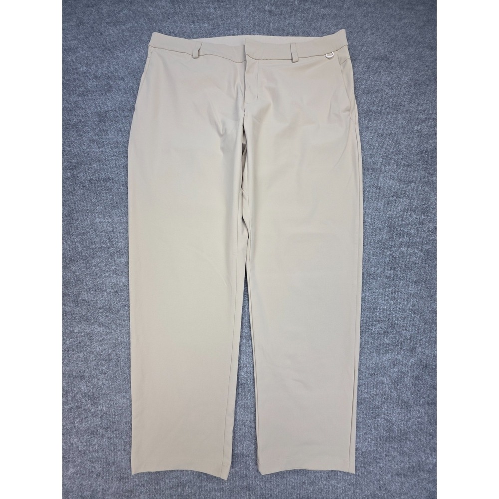 Nike 24.7 Impossibly Soft Pants Mens 38 x 32 Beige Dri-FIT Premium Chino